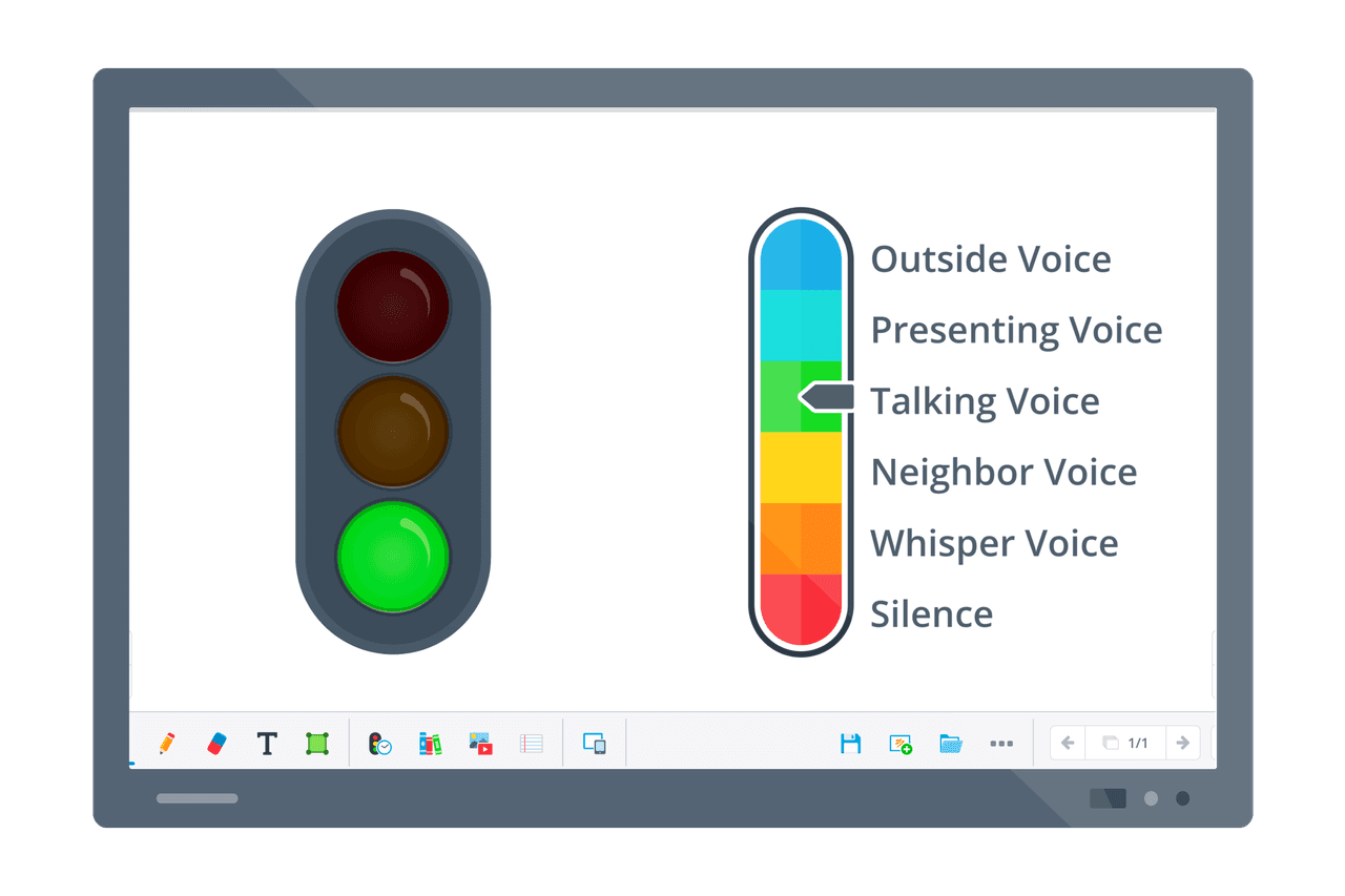 Voicelevel charts and tools Gynzy