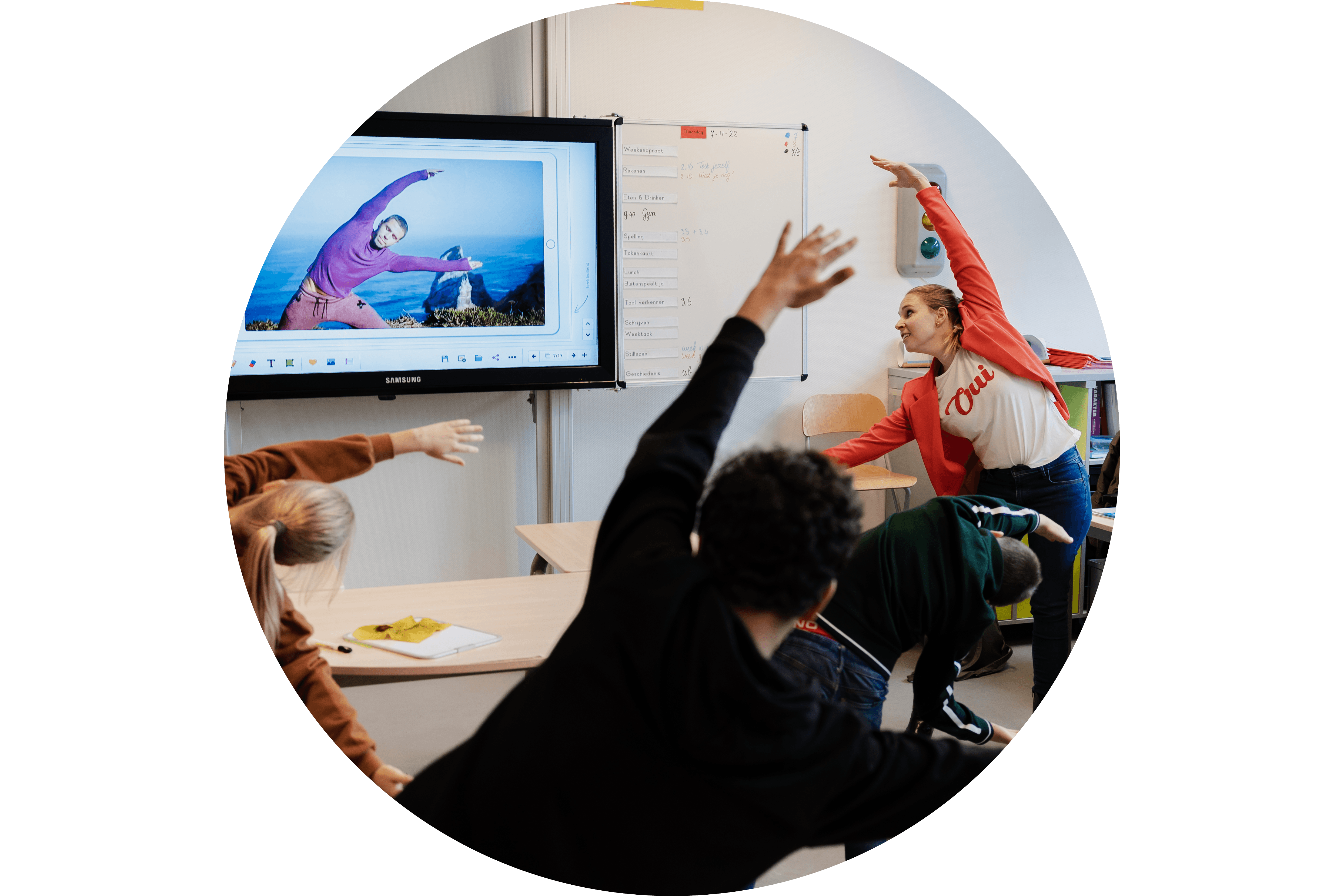 Bewegend leren in de klas