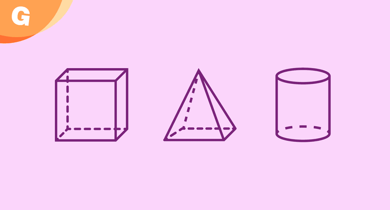 3D Shapes on the Gynzy Whiteboard