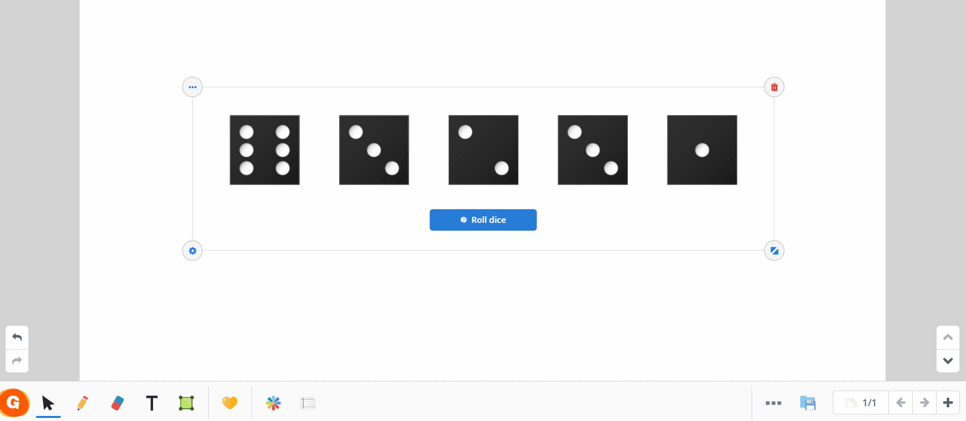 digital dice full board