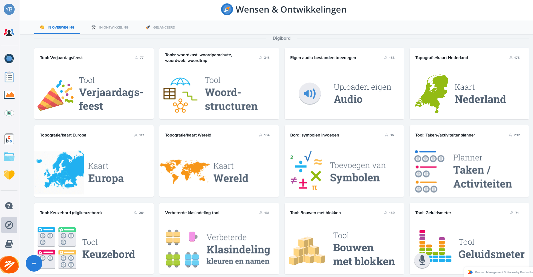 Wensen ontwikkelingen Wensen ontwikkelingen