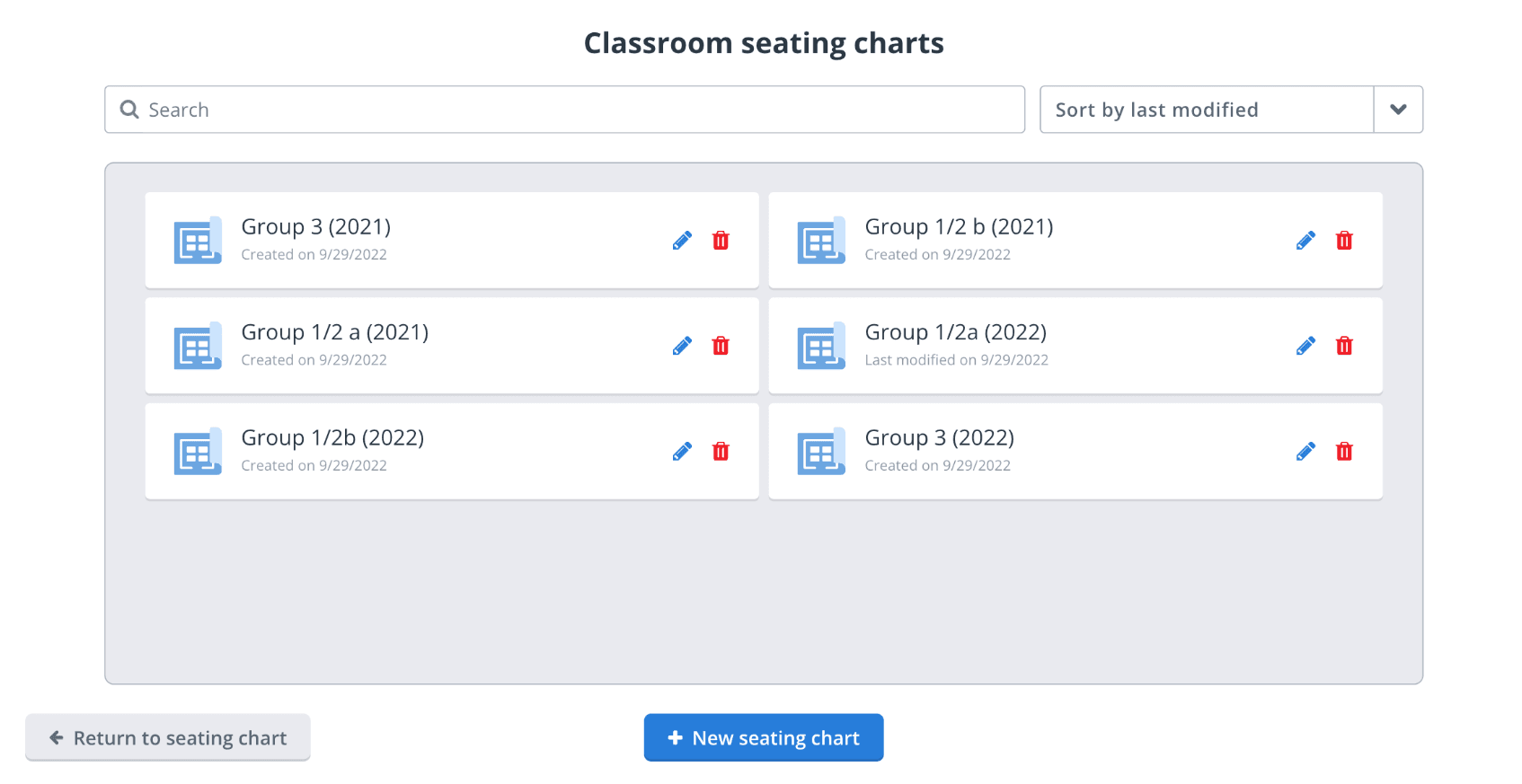 classroom seating chart #3