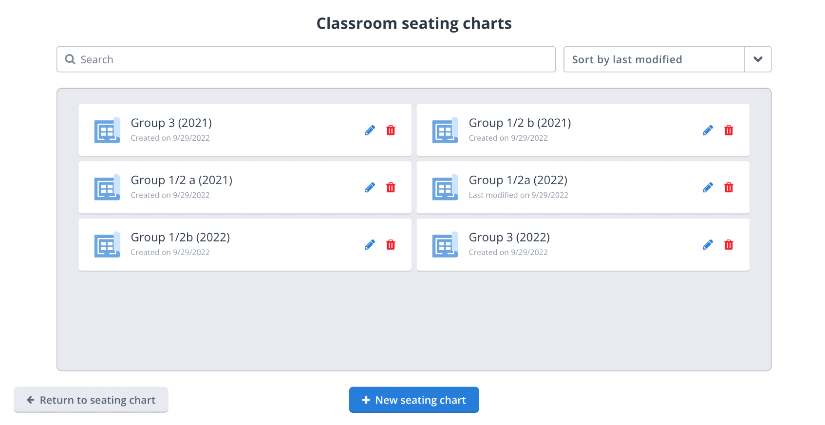 classroom seating chart#3 classroom seating chart #3