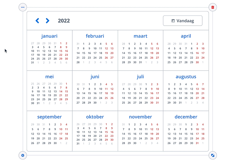 heerlijkheid Instrument Infrarood Oefenen met kalender aflezen