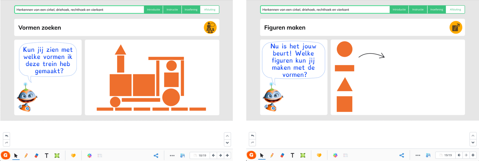 Afsluiting instructieles kleuters