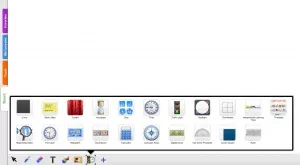 tools in toolbar