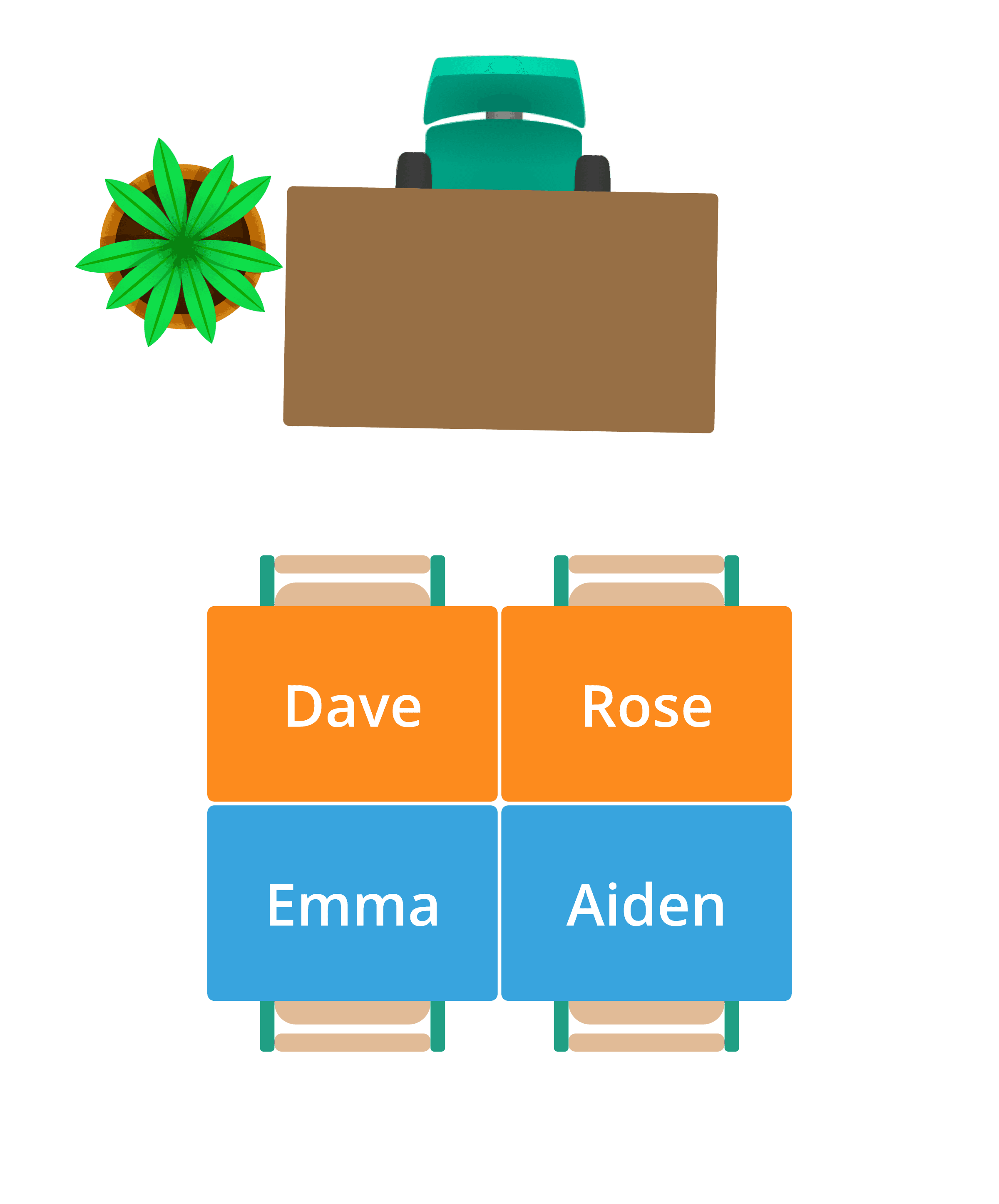 classroom seating chart